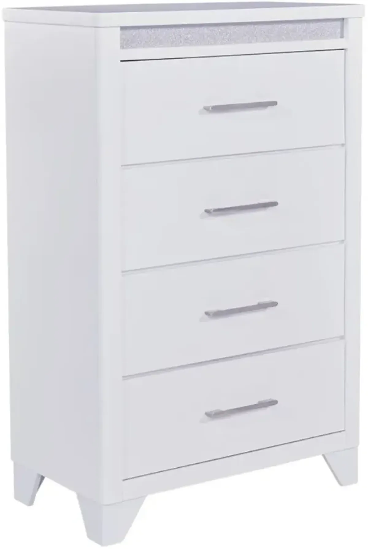 Signature Design by Ashley® Jarlee White 4-Drawer Chest