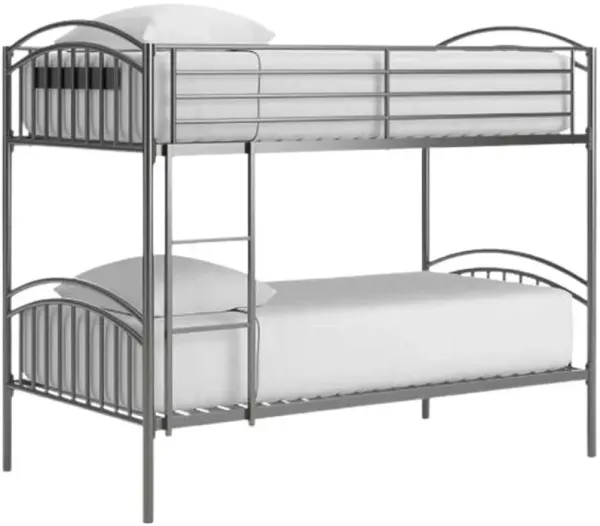 Signature Design by Ashley® Lanceburg Gray Youth Twin/Twin Bunk Bed with Ladder