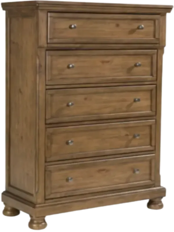 Signature Design by Ashley® Feddinger Medium Brown 5-Drawer Chest