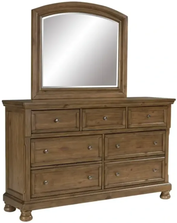 Signature Design by Ashley® Feddinger Medium Brown Dresser and Mirror