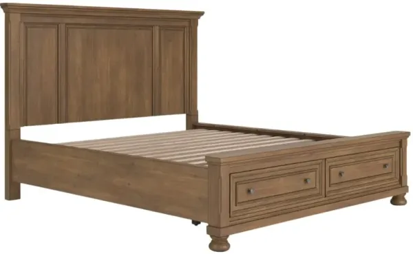 Signature Design by Ashley® Feddinger Medium Brown California King Storage Panel Bed