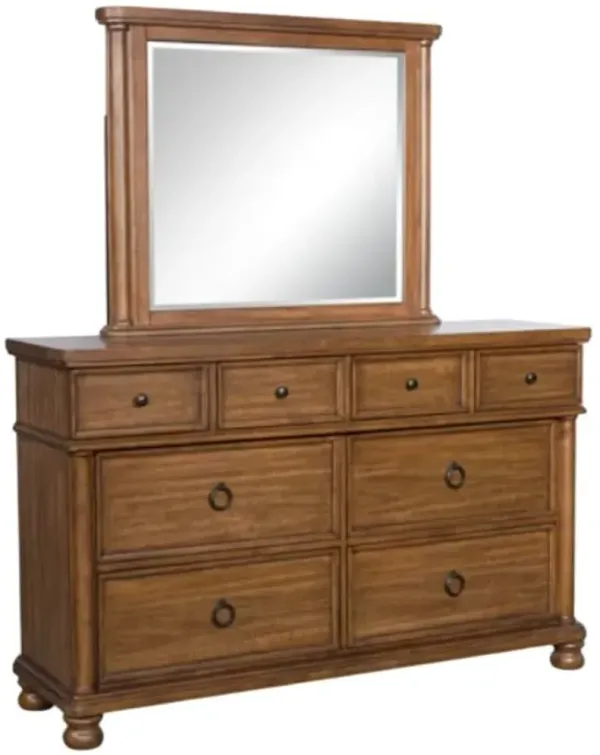 Signature Design by Ashley® Rowlenstown Brown Dresser and Mirror