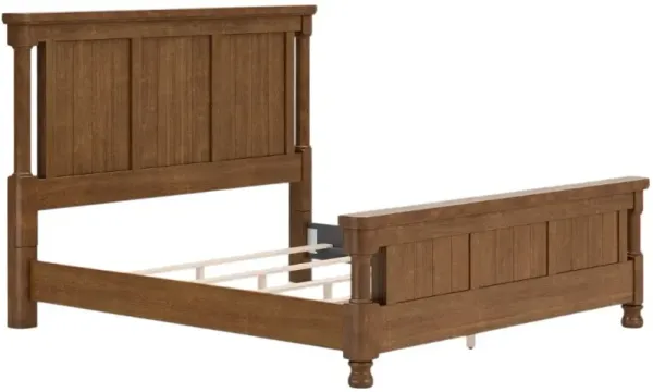 Signature Design by Ashley® Rowlenstown Brown California King Poster Bed