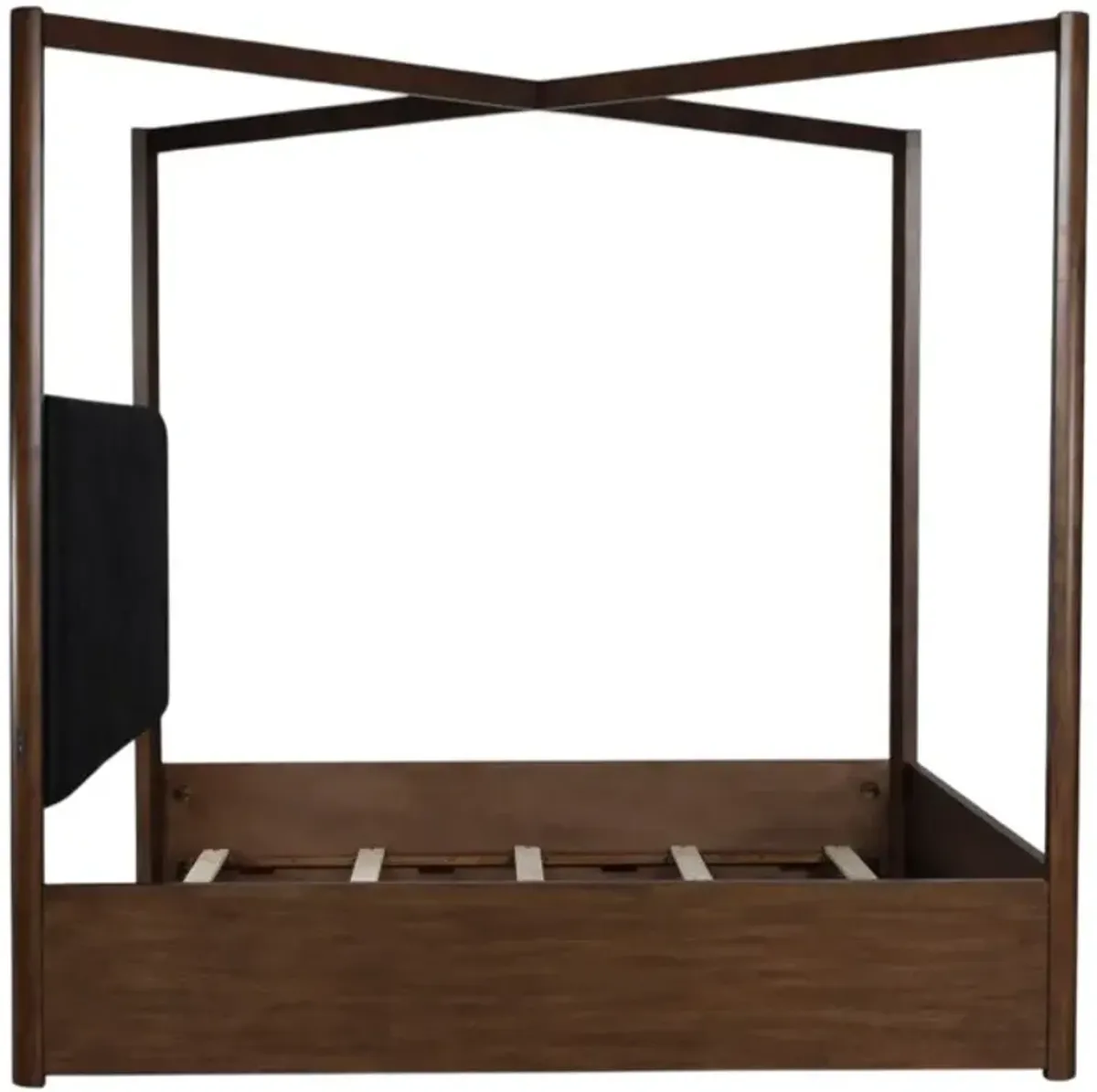 Signature Design by Ashley® Dilenno Dark Brown King Canopy Bed