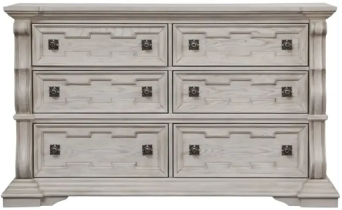 Signature Design by Ashley® Bruchandi Antique White Dresser