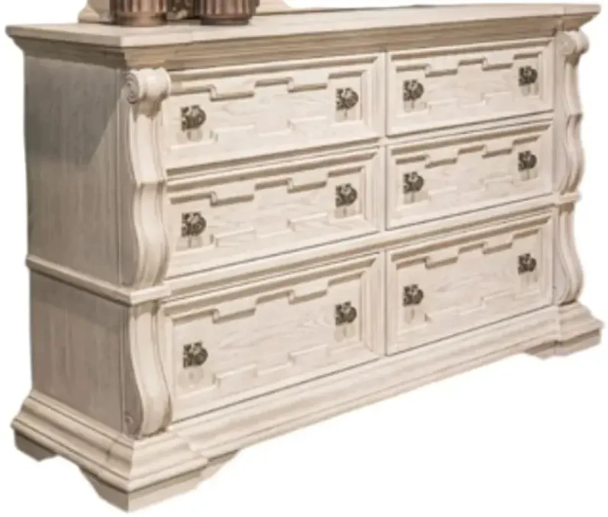 Signature Design by Ashley® Bruchandi Antique White Dresser