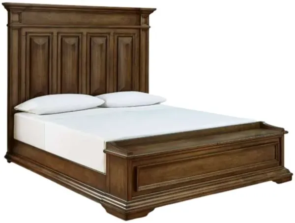 Signature Design by Ashley® Frantanna Brown California King Panel Storage Bed