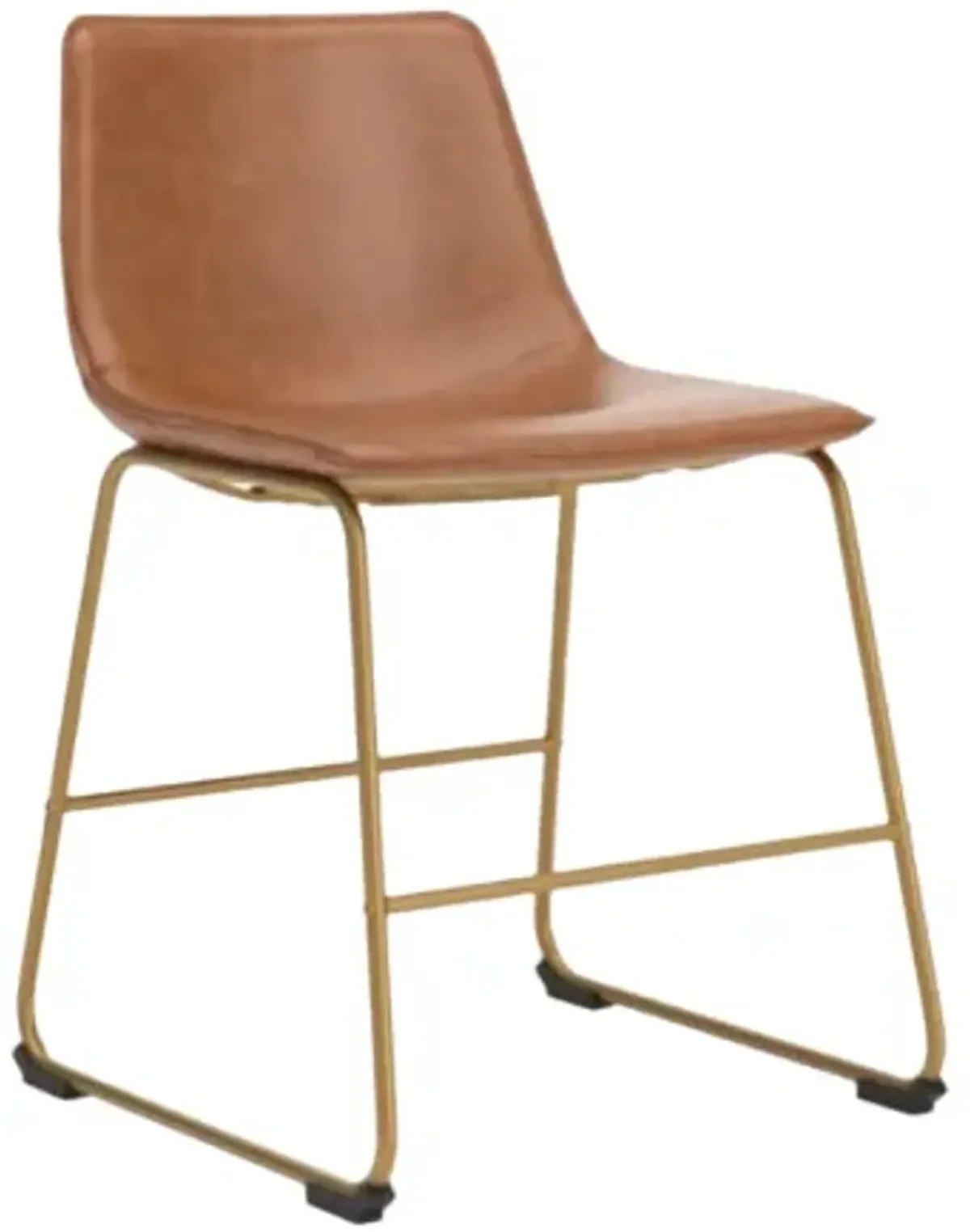 Signature Design by Ashley® Ciabori Brown/Gold Upholstered Dining Side Chair