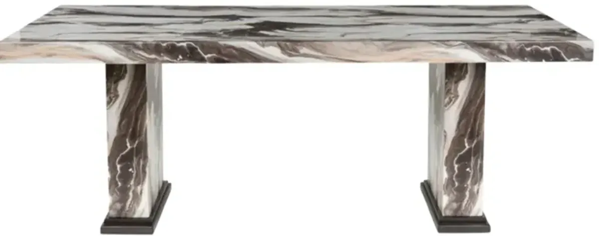 Signature Design by Ashley® Jeshina Beige/Dark Brown Dining Table