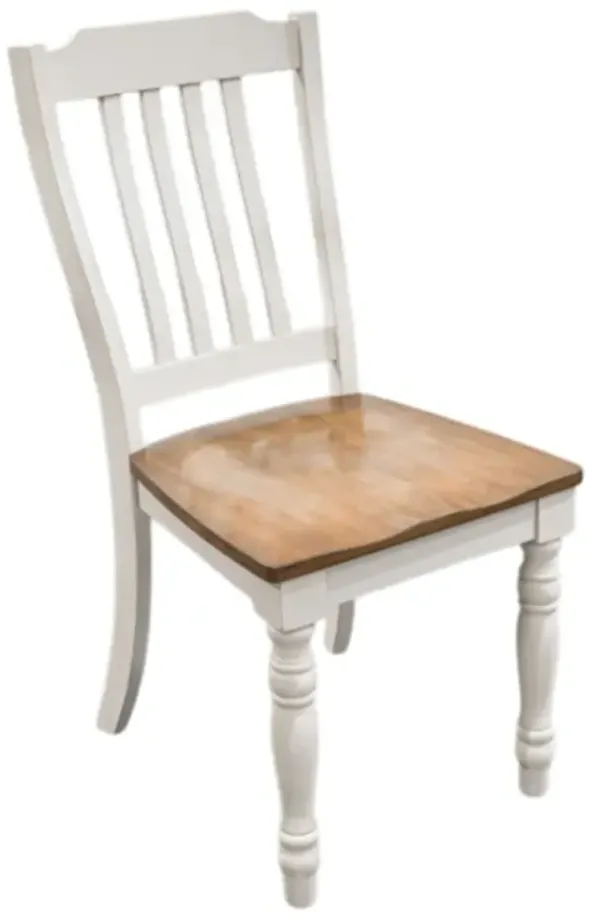 Signature Design by Ashley® Wirloni Antique White/Brown Side Chair