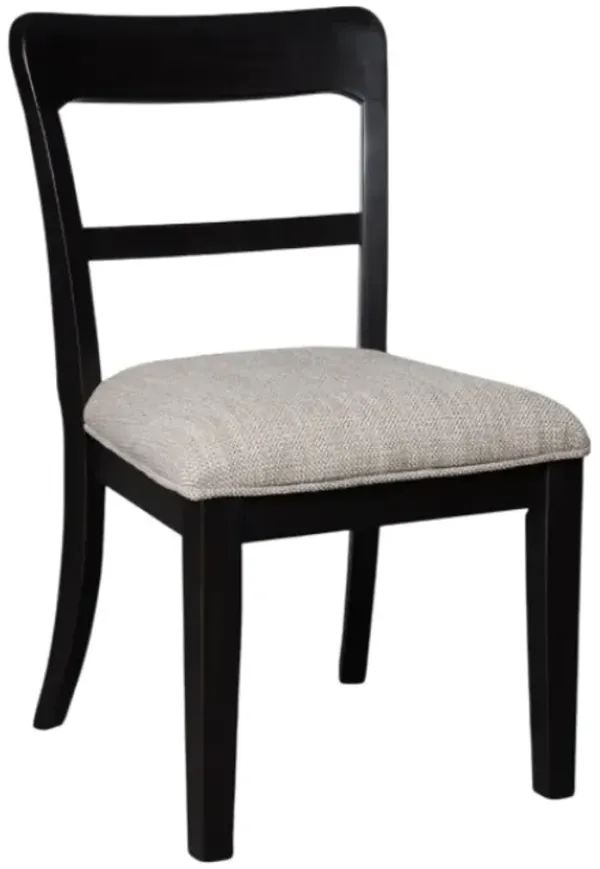 Signature Design by Ashley® Greddinton Black Upholstered Dining Side Chair
