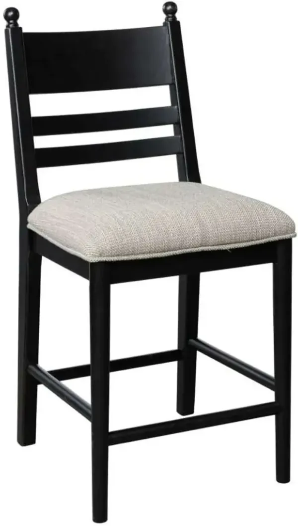 Signature Design by Ashley® Greddinton Black Upholstered Bar Stool