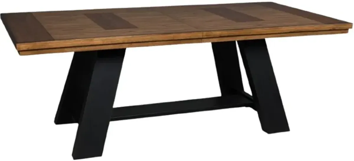 Signature Design by Ashley® Greddinton Brown Extendable Dining Table with Black Base