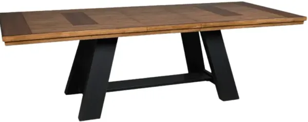 Signature Design by Ashley® Greddinton Brown Extendable Dining Table with Black Base