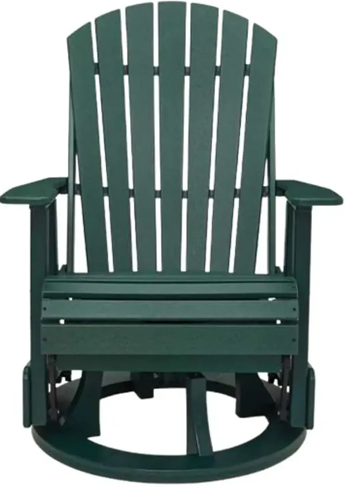 Signature Design by Ashley® Shell Beach Green Stainless Steel Outdoor Swivel Glider Chair