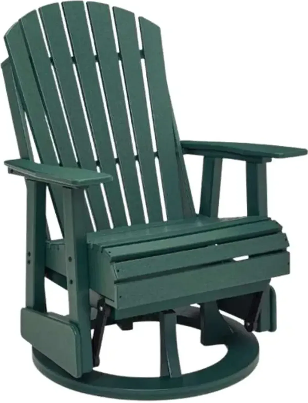 Signature Design by Ashley® Shell Beach Green Stainless Steel Outdoor Swivel Glider Chair