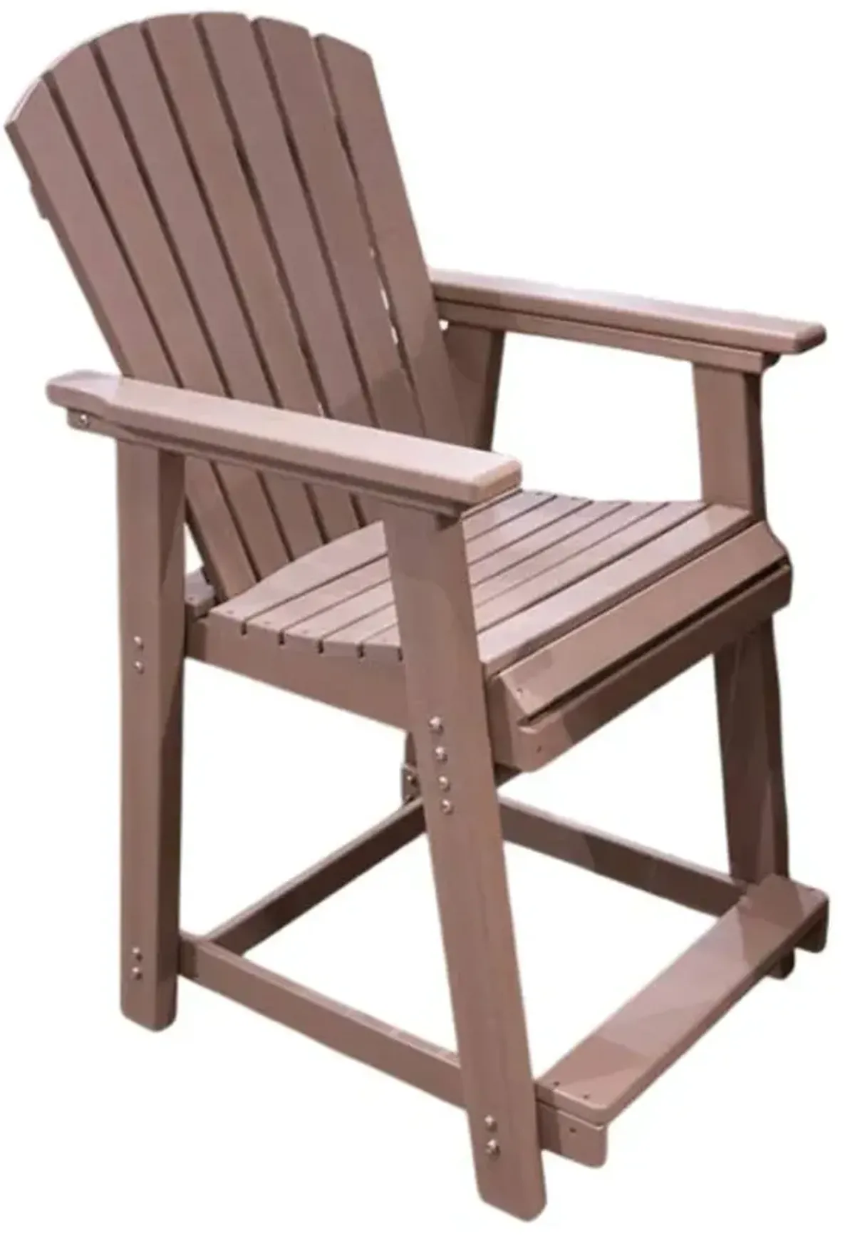 Signature Design by Ashley® Seacliff Beach Medium Brown Plastic Outdoor Bar Stool