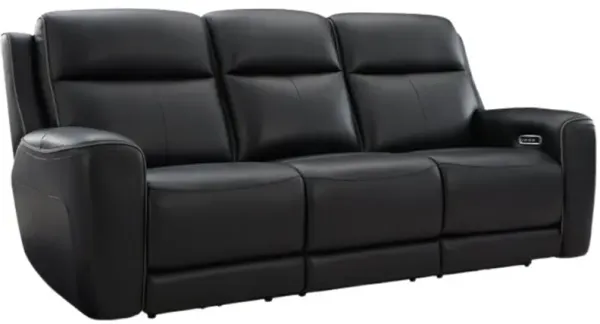 Signature Design by Ashley® 5Z-Comfort Onyx Power Reclining Sofa with Adjustable Headrest