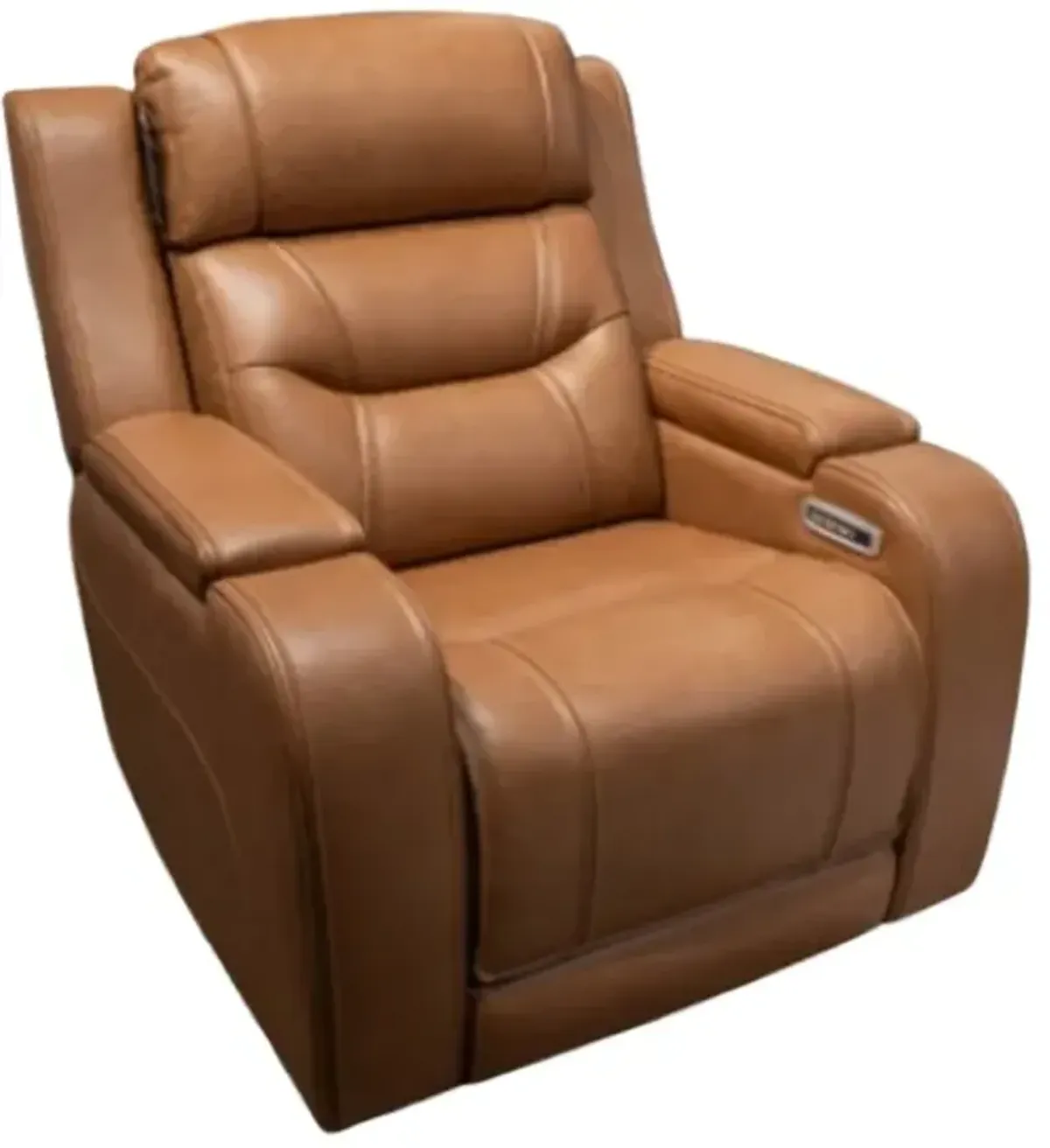Signature Design by Ashley® Knightington Caramel Power Recliner with Audio Seating