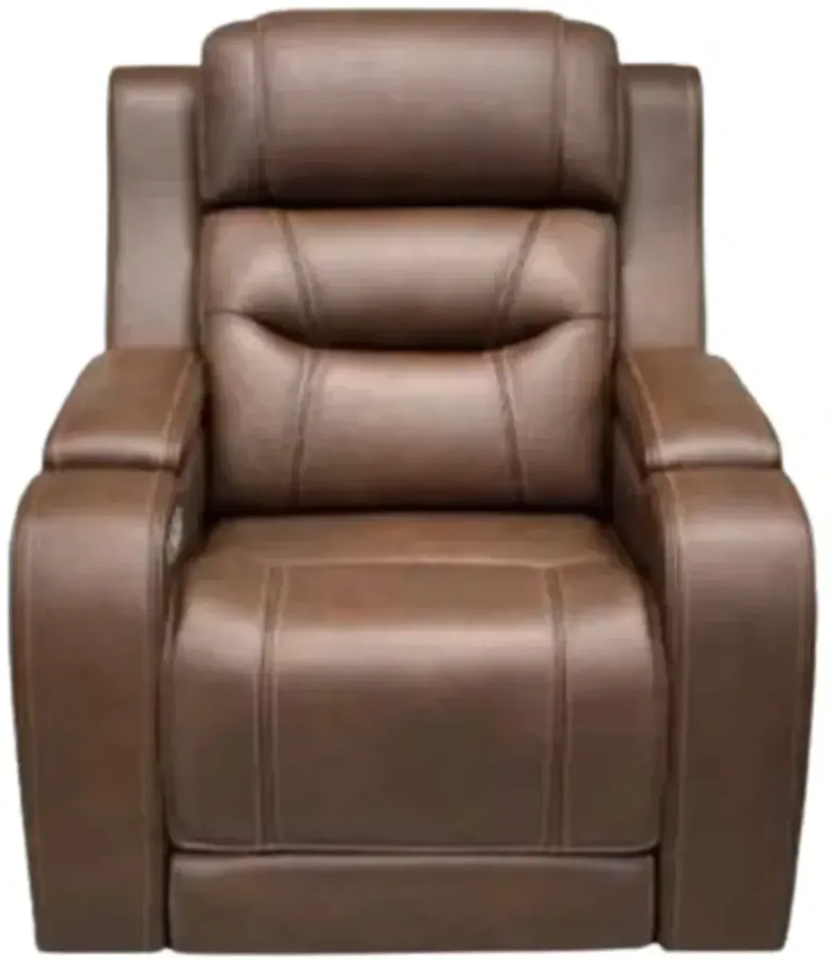 Signature Design by Ashley® Knightington Brown Power Recliner with Audio Seating