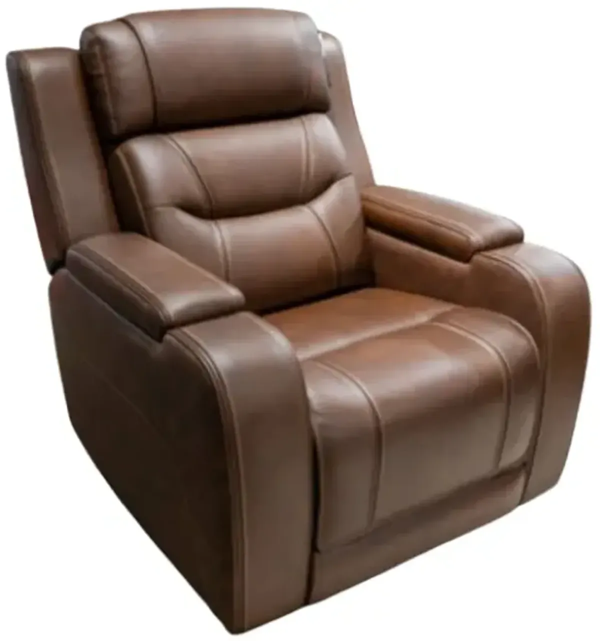 Signature Design by Ashley® Knightington Brown Power Recliner with Audio Seating