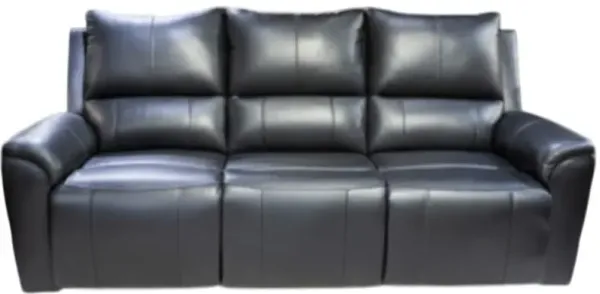 Signature Design by Ashley® Glossmore Black Manual Reclining Sofa