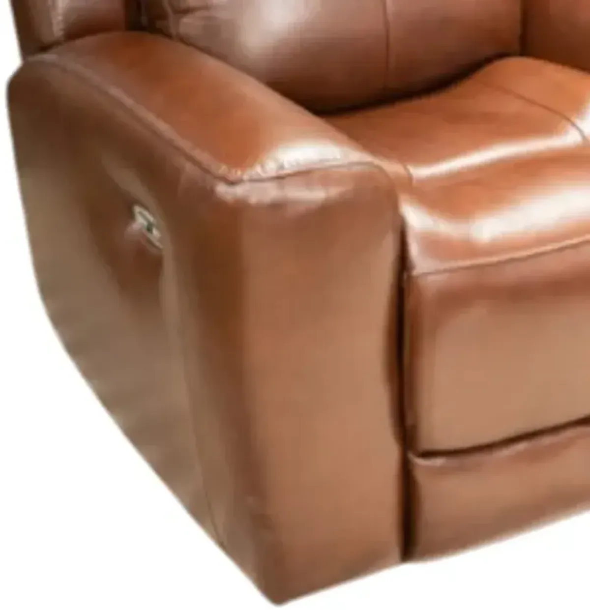 Signature Design by Ashley® Next Move Mahogany Power Recliner with Adjustable Headrest