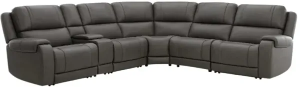 Signature Design by Ashley® 5Z - Pittson 6-Piece Anchor Power Reclining Sectional
