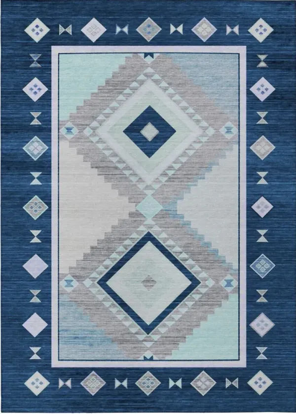 Dalyn Rug Company Phoenix PH2 Denim 5'x8' Area Rug