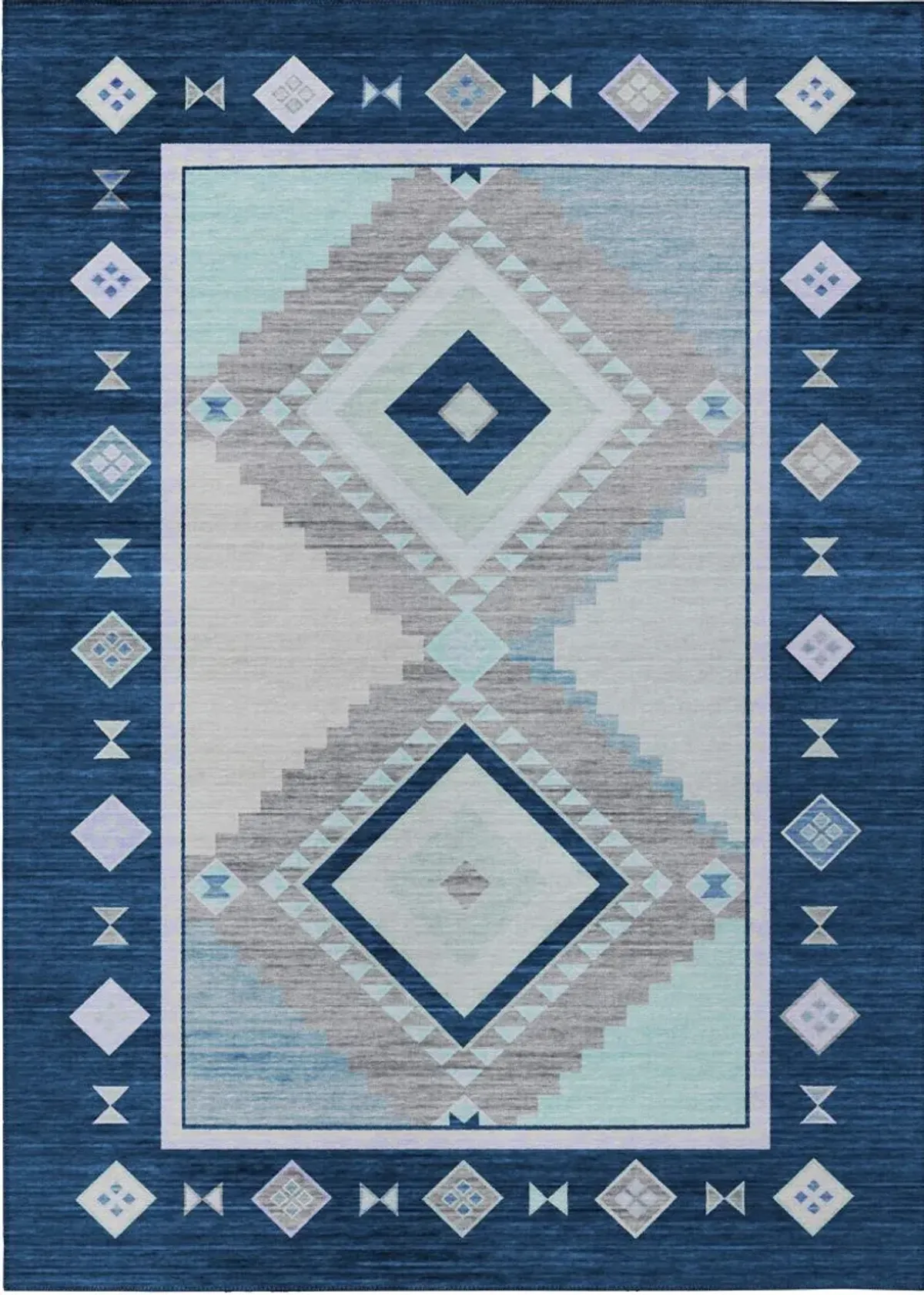 Dalyn Rug Company Phoenix Denim 5'x8' Area Rug