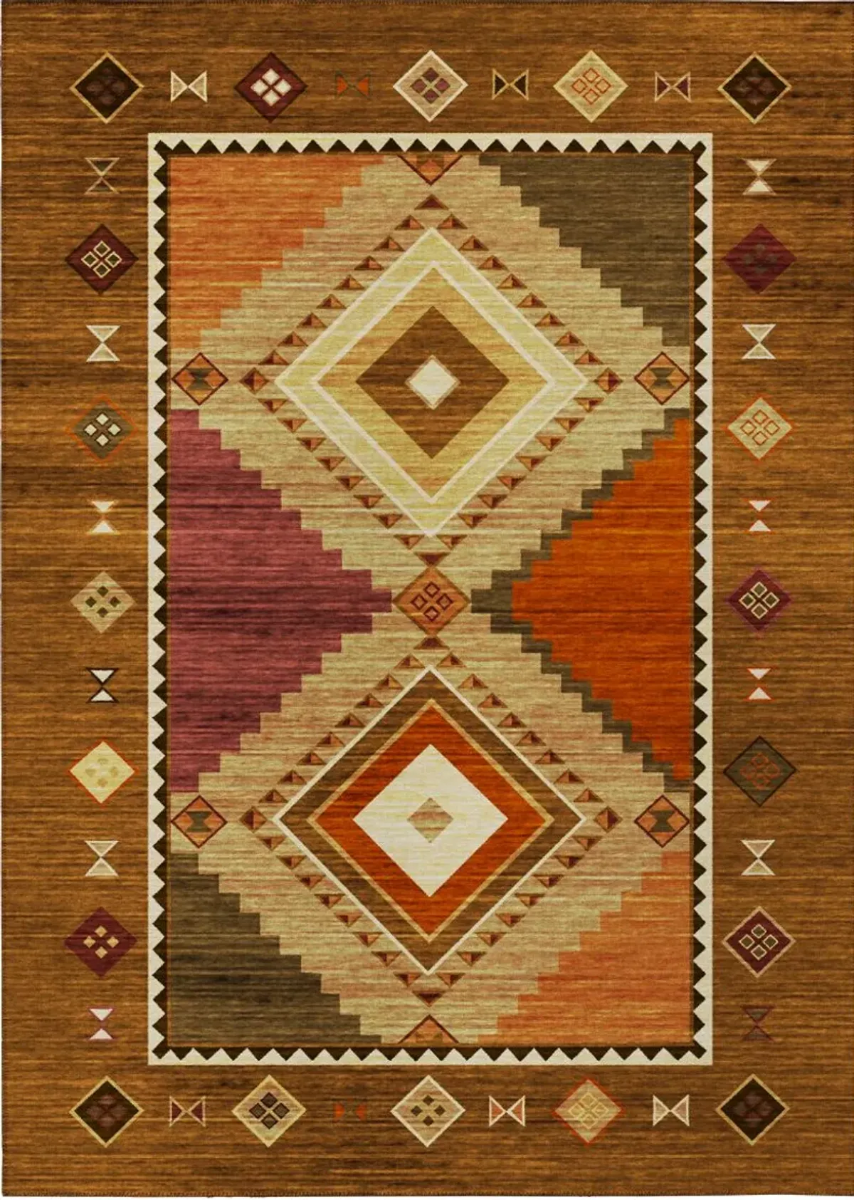 Dalyn Rug Company Phoenix Walnut 5'x8' Area Rug