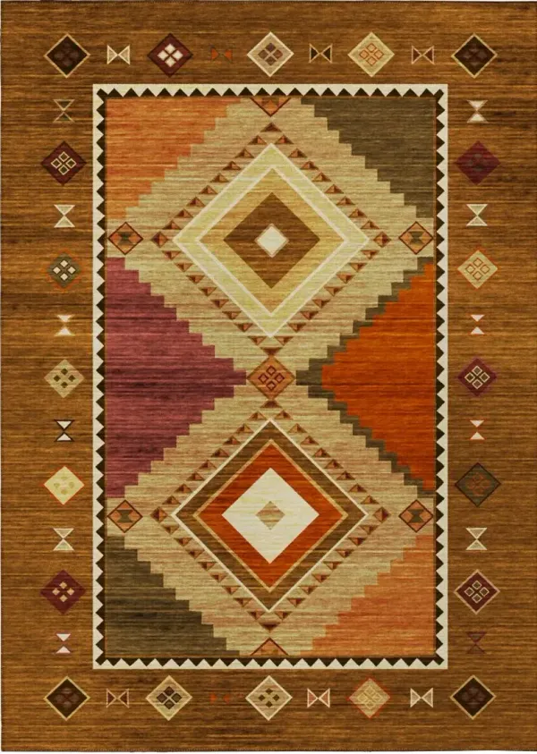 Dalyn Rug Company Phoenix PH2 Walnut 5'x8' Area Rug