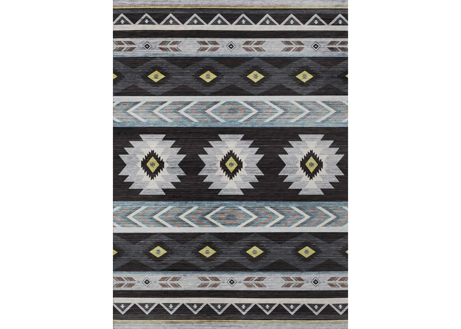 Dalyn Rug Company Phoenix Black 8'x10' Area Rug