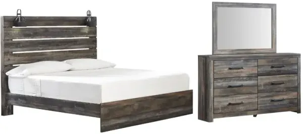 Signature Design by Ashley® Drystan 3-Piece Multi Queen Panel Bed Set