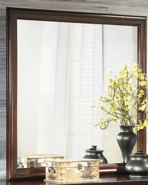 Signature Design by Ashley® Alisdair 6-Piece Dark Brown Twin Sleigh Bed Set