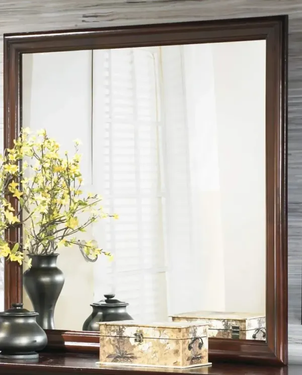 Signature Design by Ashley® Alisdair 5-Piece Dark Brown King Sleigh Bed Set