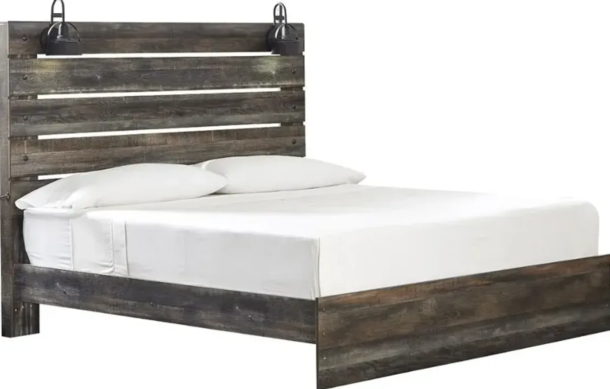 Signature Design by Ashley® Drystan 4-Piece Multi Queen Panel Bed Set