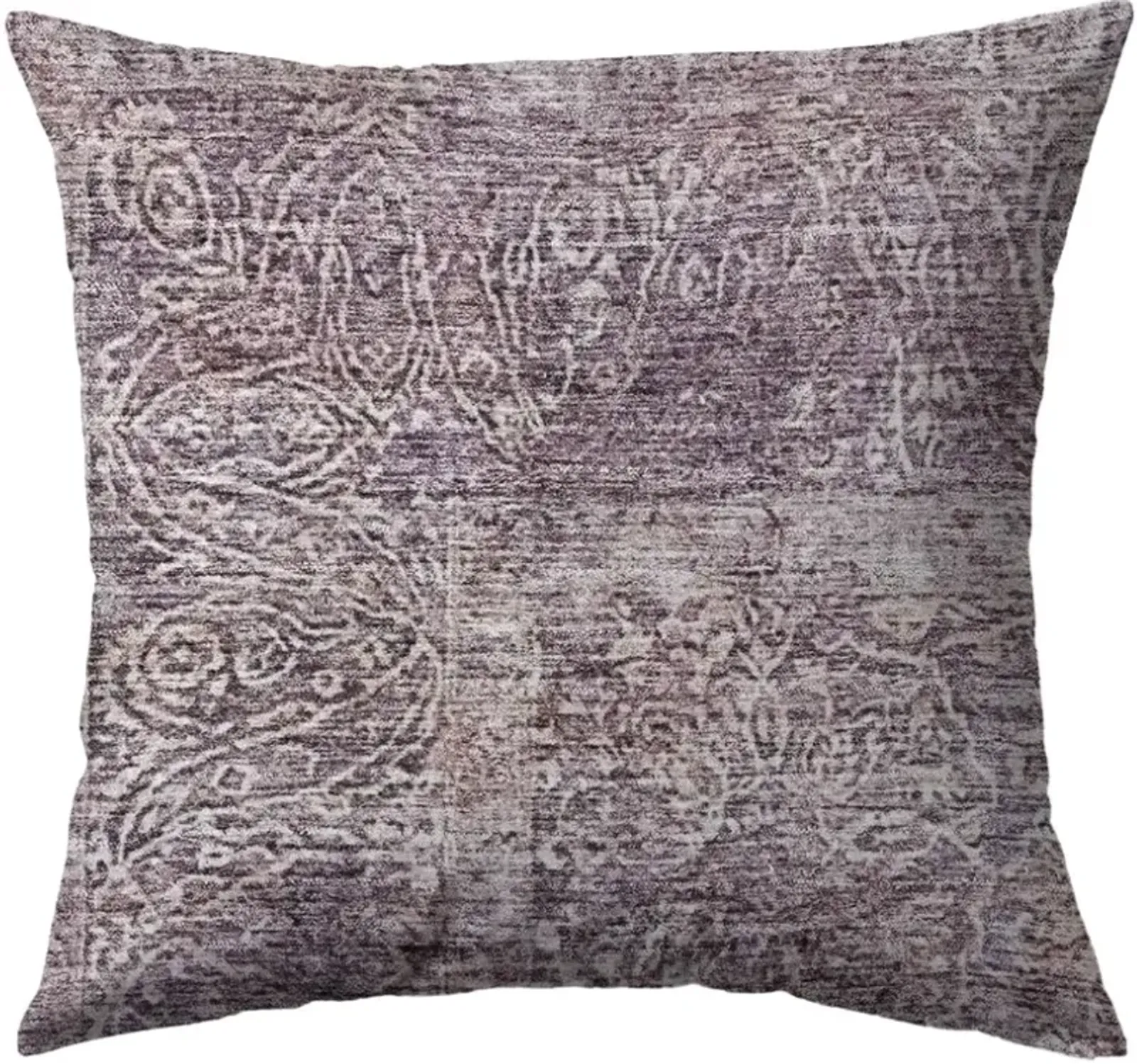 Dalyn Rug Company Burano Plum 18"x18" Throw Pillow