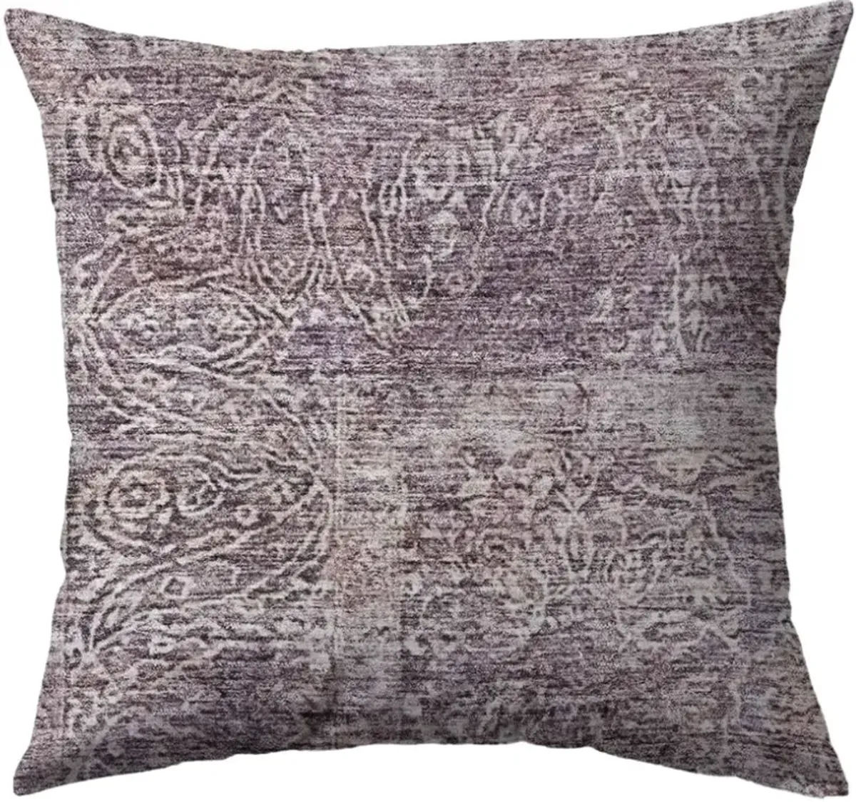 Dalyn Rug Company Burano Plum 22"x22" Throw Pillow