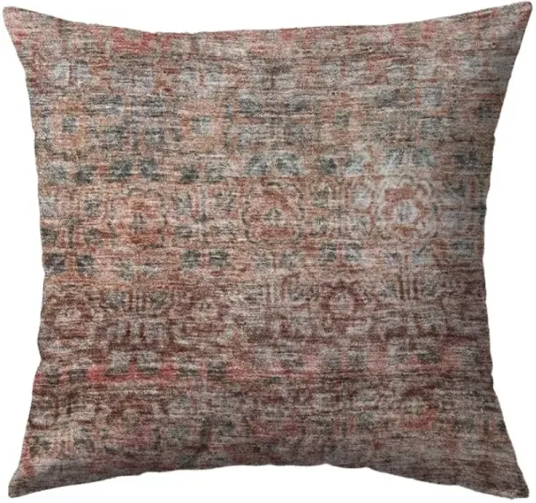 Dalyn Rug Company Burano Coral 18"x18" Throw Pillow