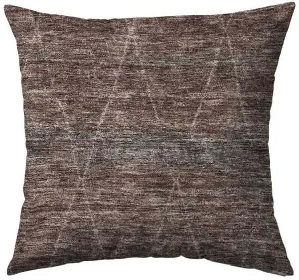 Dalyn Rug Company Burano Coffee 18"x18" Throw Pillow