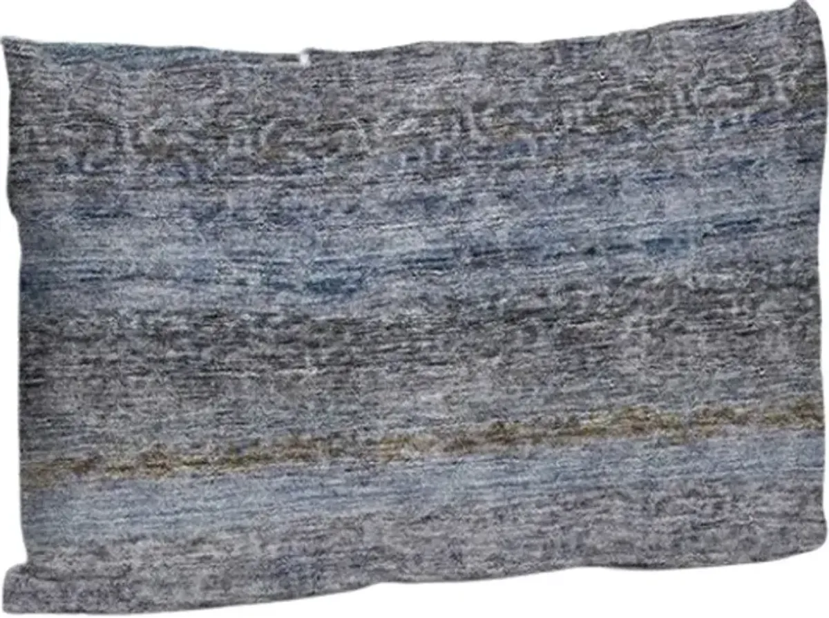 Dalyn Rug Company Burano Blue 14"x20" Style 1 Throw Pillow