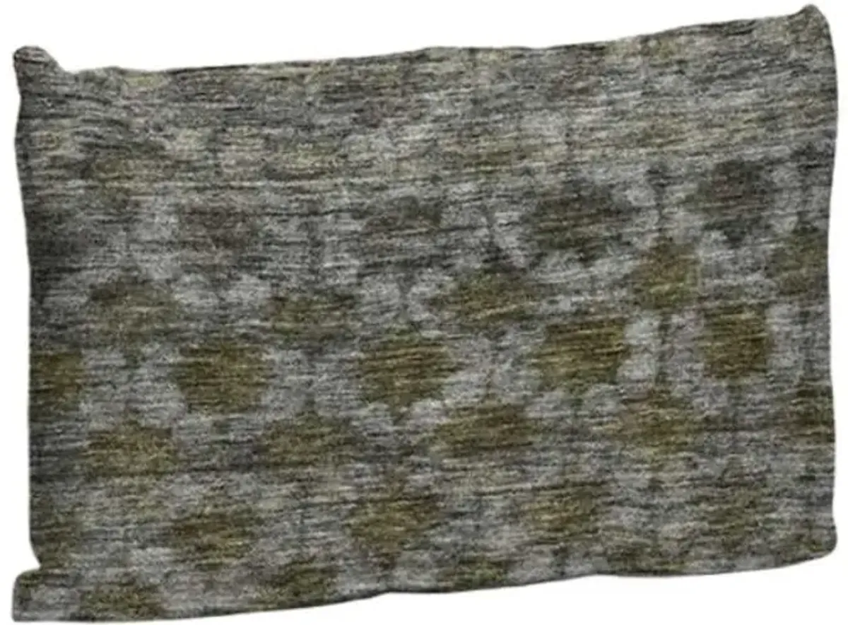 Dalyn Rug Company Burano Pewter 14"x20" Throw Pillow