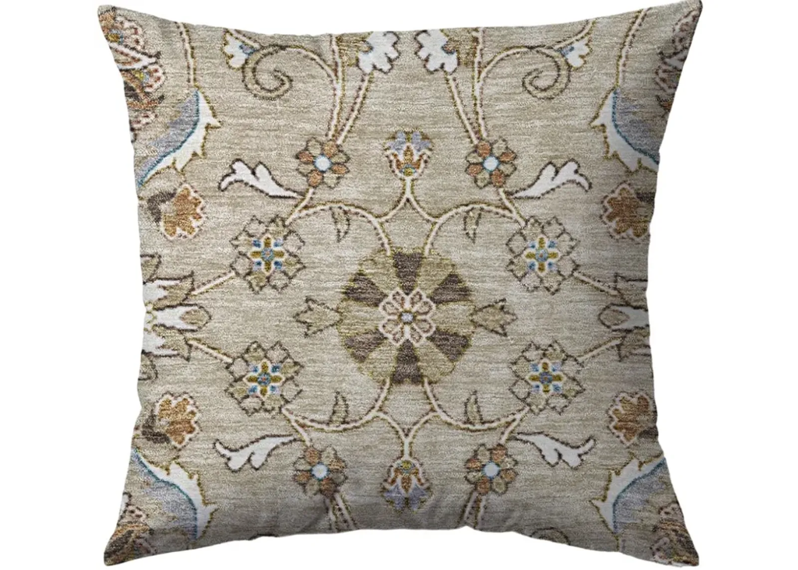 Dalyn Rug Company Hatay Beige 22"x22" Throw Pillow