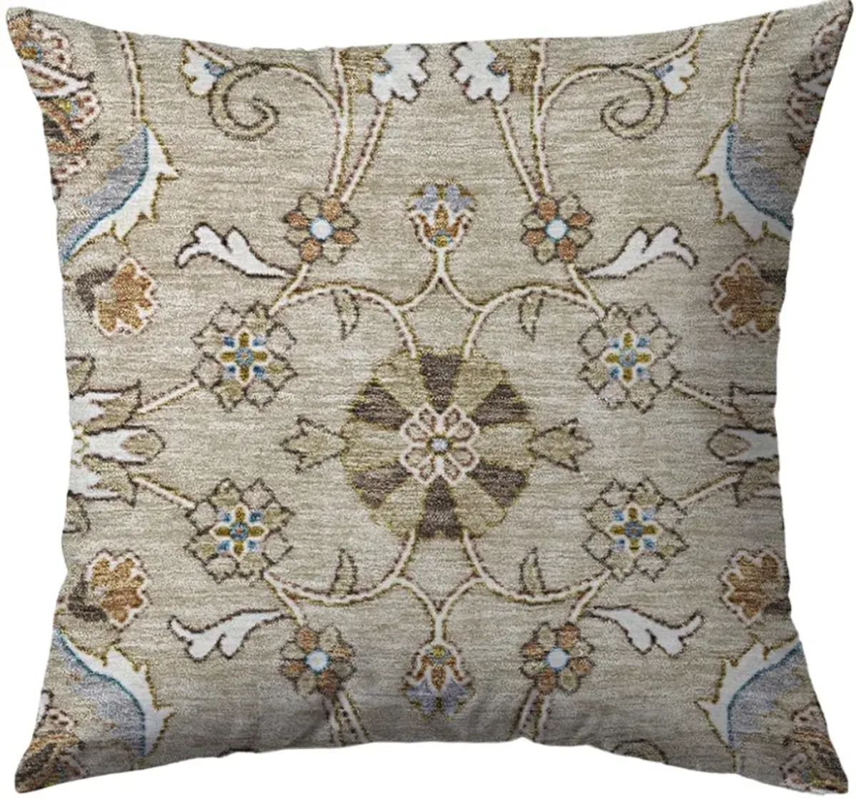 Dalyn Rug Company Hatay Beige 22"x22" Throw Pillow