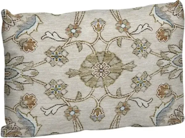 Dalyn Rug Company Hatay Ivory 14"x20" Throw Pillow