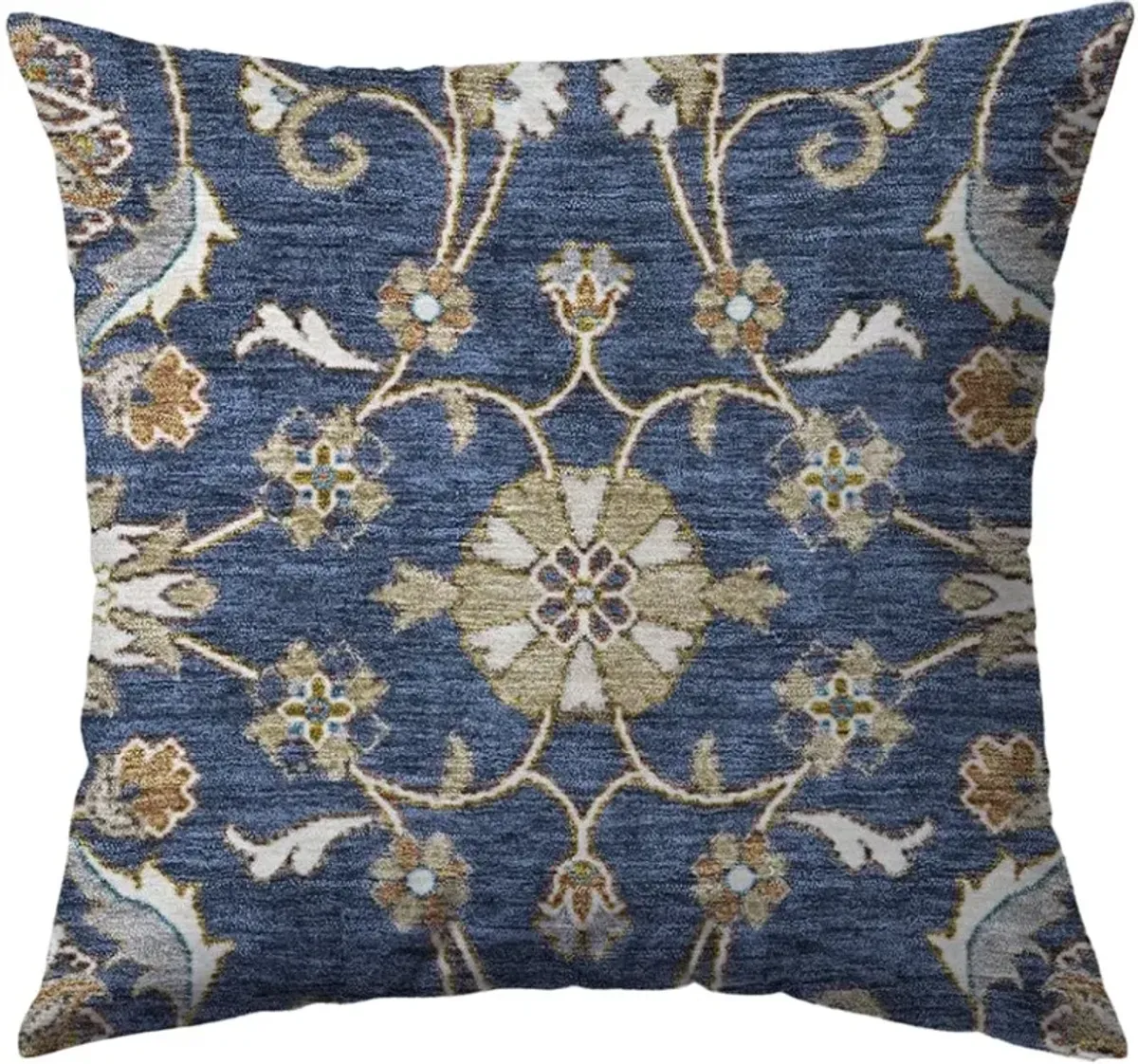 Dalyn Rug Company Hatay Navy 22"x22" Style 1 Throw Pillow