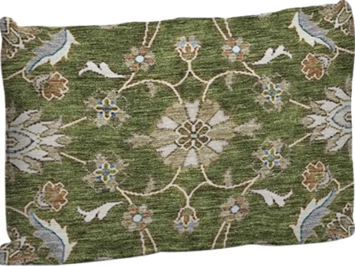 Dalyn Rug Company Hatay Olive 14"x20" Throw Pillow