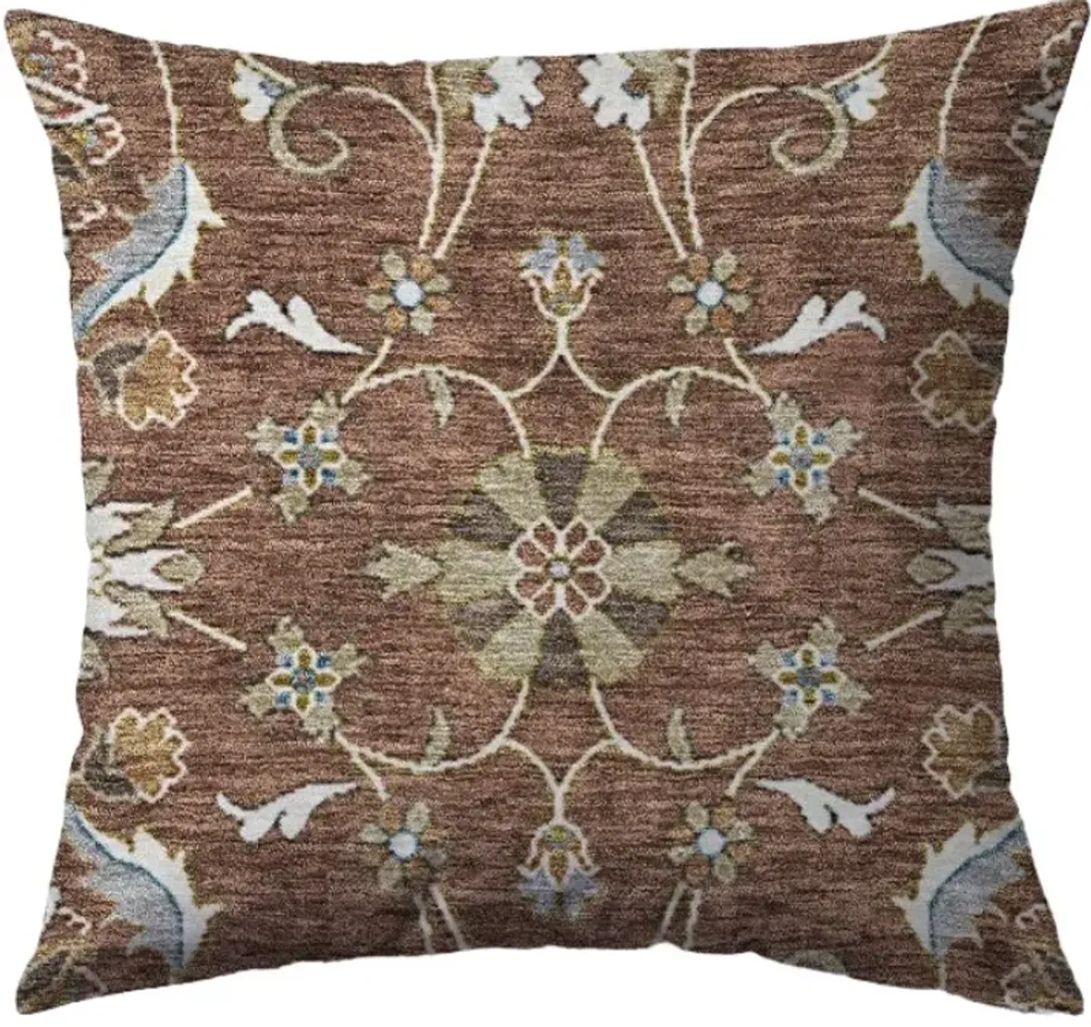 Dalyn Rug Company Hatay Paprika 22"x22" Style 1 Throw Pillow