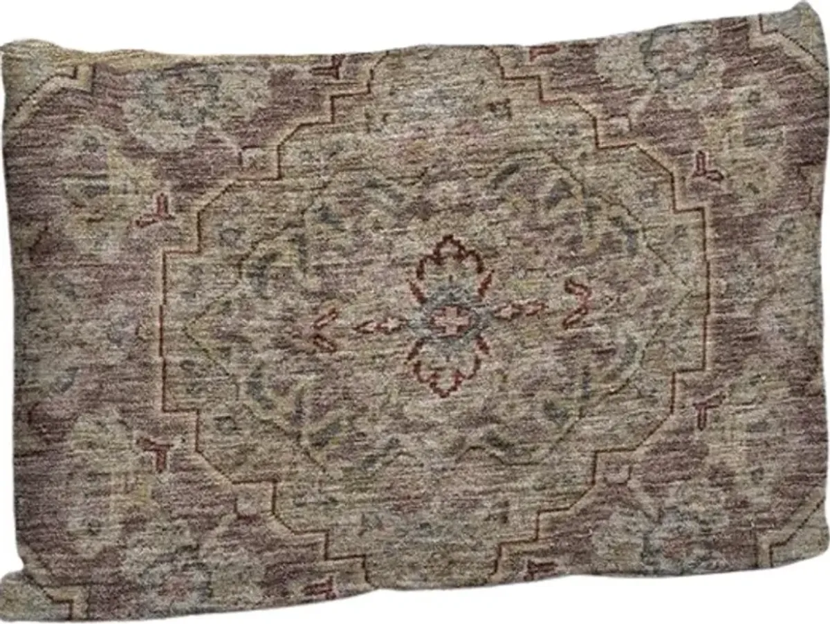 Dalyn Rug Company Hatay Garnet 14"x20" Throw Pillow